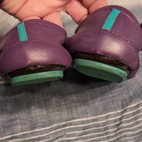 Lilac Purple Ballet Flats with Box and Pouch - Picture 2 of 5